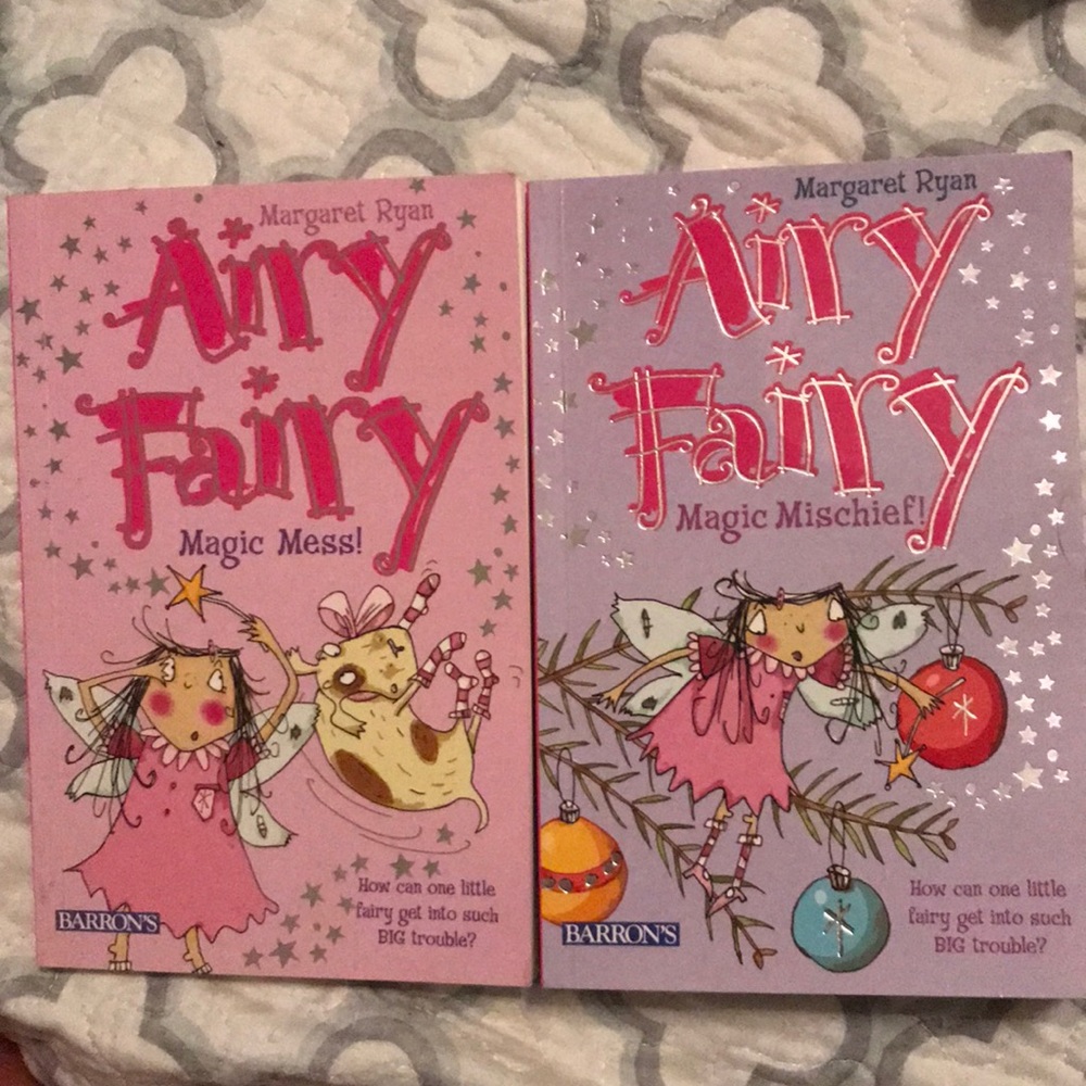EUC Airy Fairy books- set of 2
